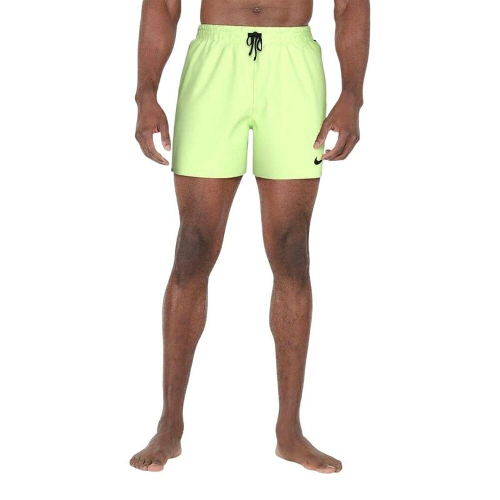 Nike Mens Swoosh Mesh Lined Swim Shorts / Volt